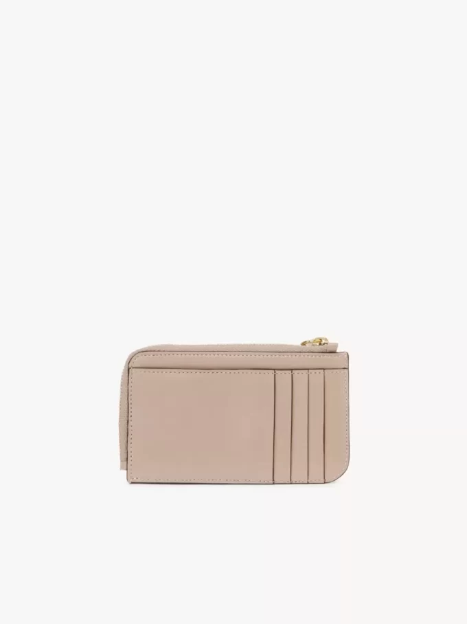Cartera con alfabeto en piel brillante Cartera con alfabeto en piel brillante