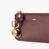 Cartera con alfabeto en piel brillante Cartera con alfabeto en piel brillante