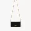 Cartera con solapa y cadena Chloé Iconic en charol