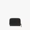 Cartera plegable con alfabeto en piel brillante Cartera plegable con alfabeto en piel brillante