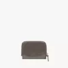 Cartera plegable con alfabeto en piel brillante Cartera plegable con alfabeto en piel brillante