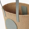 Cesta grande para medallas de caballo en fibras naturales