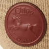 Cesta grande para medallas de caballo en fibras naturales