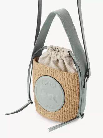 Cesta Medalla Caballo Pequeño en fibras naturales