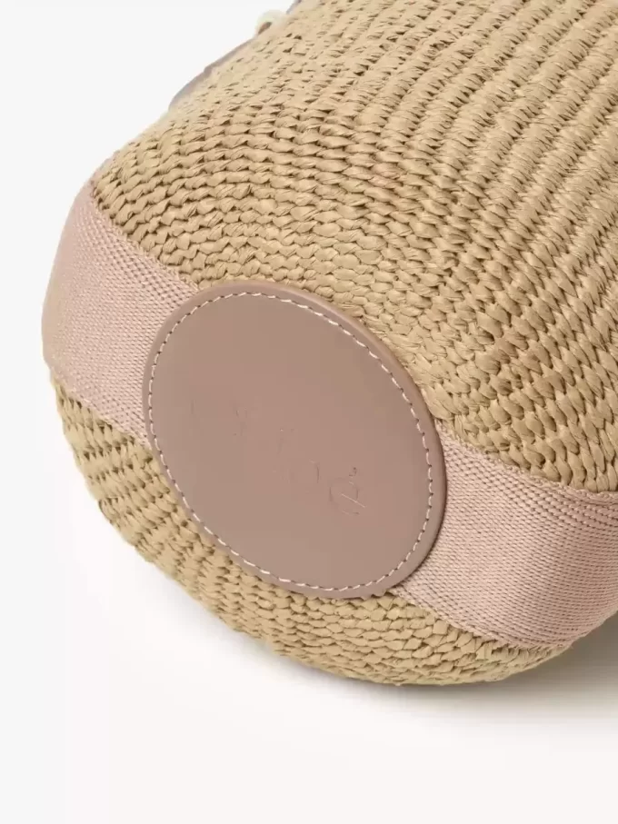 Cesta pequeña Woody en fibras naturales Cesta pequeña Woody en fibras naturales