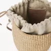 Cesta pequeña Woody en fibras naturales Cesta pequeña Woody en fibras naturales