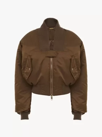Chaqueta bomber de nailon