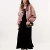 Chaqueta bomber de nailon