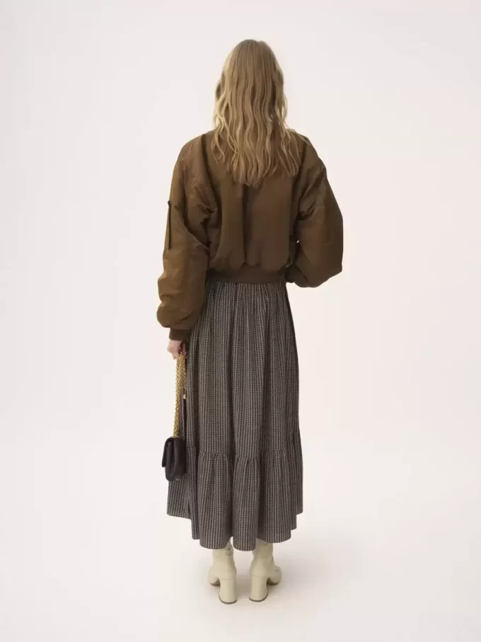 Chaqueta bomber de nailon