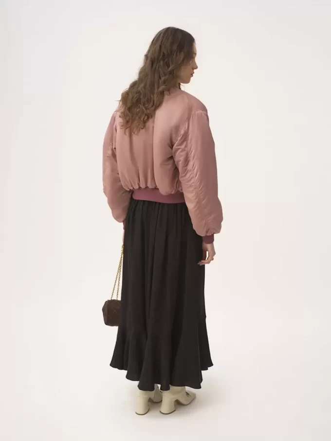 Chaqueta bomber de nailon