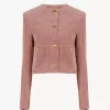 Chaqueta corta de terciopelo