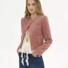 Chaqueta corta de terciopelo