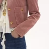 Chaqueta corta de terciopelo
