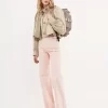 Chaqueta de boule fruncida en gabardina de algodón