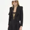 Chaqueta Heritage entallada de gabardina de lana