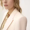 Chaqueta sastre de botonadura sencilla en gabardina de lana Chaqueta sastre de botonadura sencilla en gabardina de lana