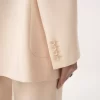 Chaqueta sastre de botonadura sencilla en gabardina de lana Chaqueta sastre de botonadura sencilla en gabardina de lana
