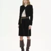 Chaqueta Spencer festoneada en terciopelo Chaqueta Spencer festoneada en terciopelo