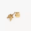 Charm para pulsera de dados de caballo esférico en latón