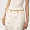 Cinturón joyero Chloé Letters