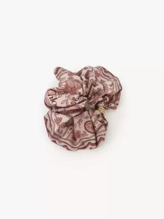 Coletero Chloé Paisley en sarga de seda