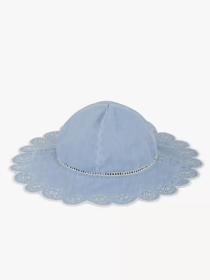 Conjunto de vestido y gorro para bebé