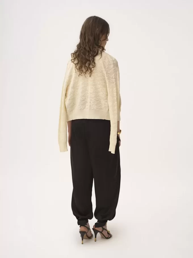 Conjunto twin en punto de algodón y seda Conjunto twin en punto de algodón y seda