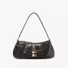El bolso de hombro 99 en piel efecto cocodrilo El bolso de hombro 99 en piel efecto cocodrilo