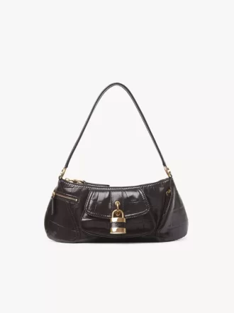 El bolso de hombro 99 en piel efecto cocodrilo