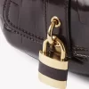 El bolso de hombro 99 en piel efecto cocodrilo El bolso de hombro 99 en piel efecto cocodrilo