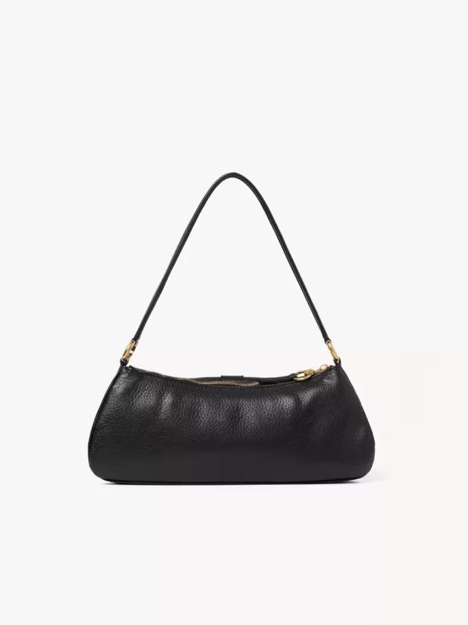 El bolso de hombro 99 en piel granulada El bolso de hombro 99 en piel granulada