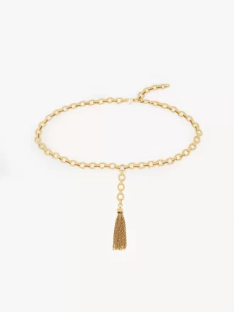El cinturón Pompoms de Chloé El cinturón Pompoms de Chloé