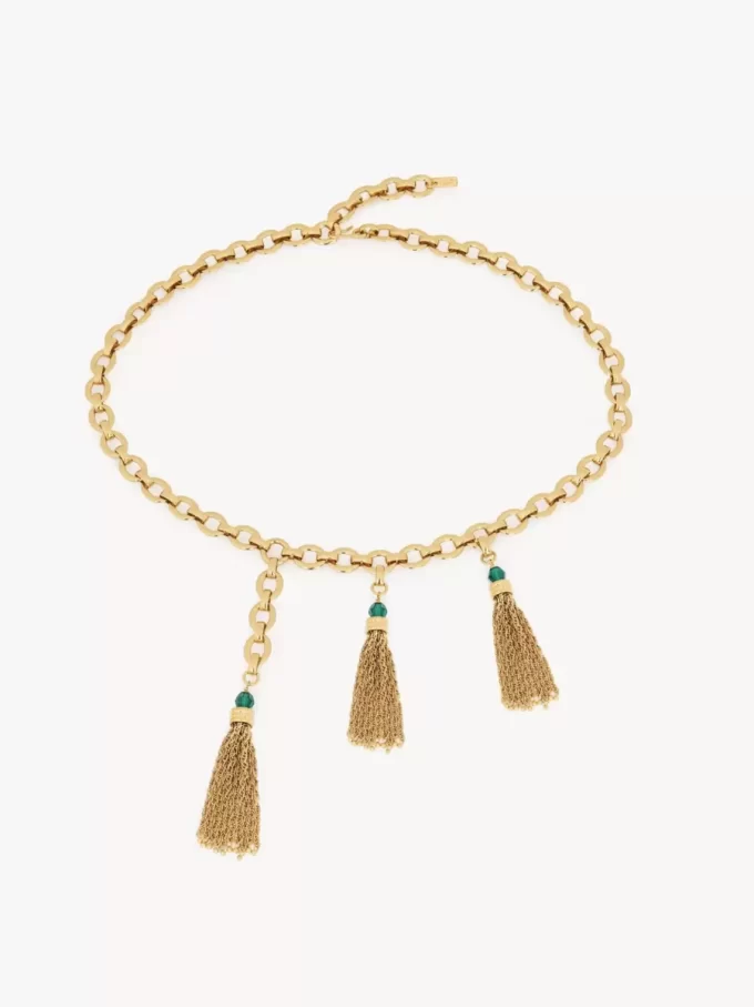 El cinturón Pompoms de Chloé El cinturón Pompoms de Chloé