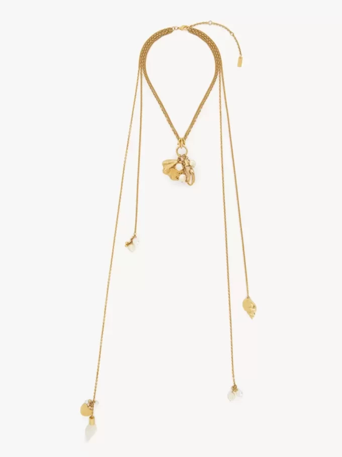 El collar bufanda Shells de Chloé