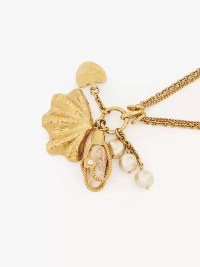 El collar bufanda Shells de Chloé