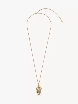 El collar colgante Snake de Chloé