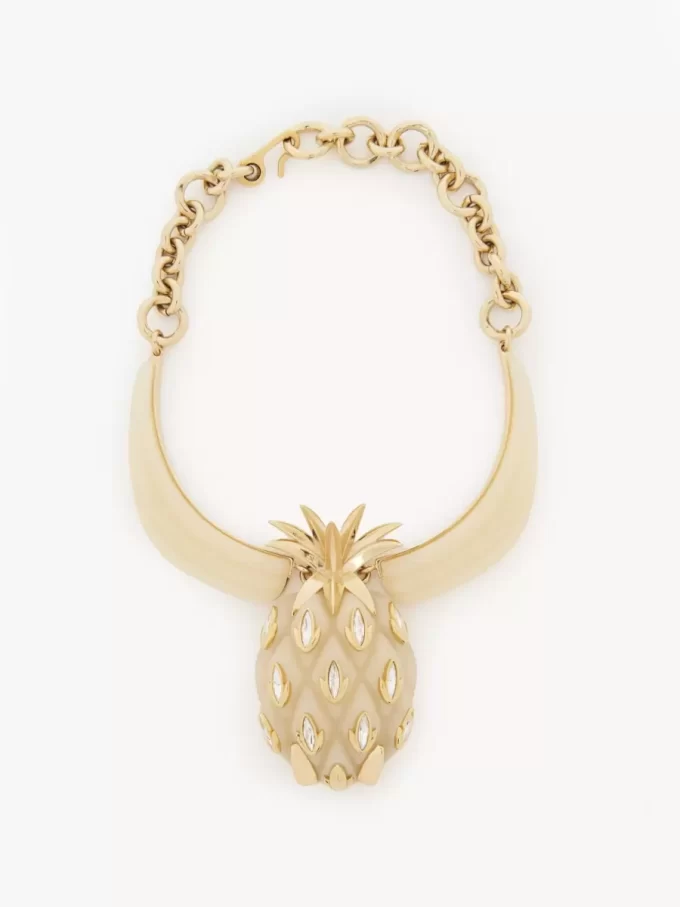 El collar de piña de Chloé El collar de piña de Chloé
