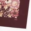 El pañuelo cuadrado Chloé Roses en sarga de seda