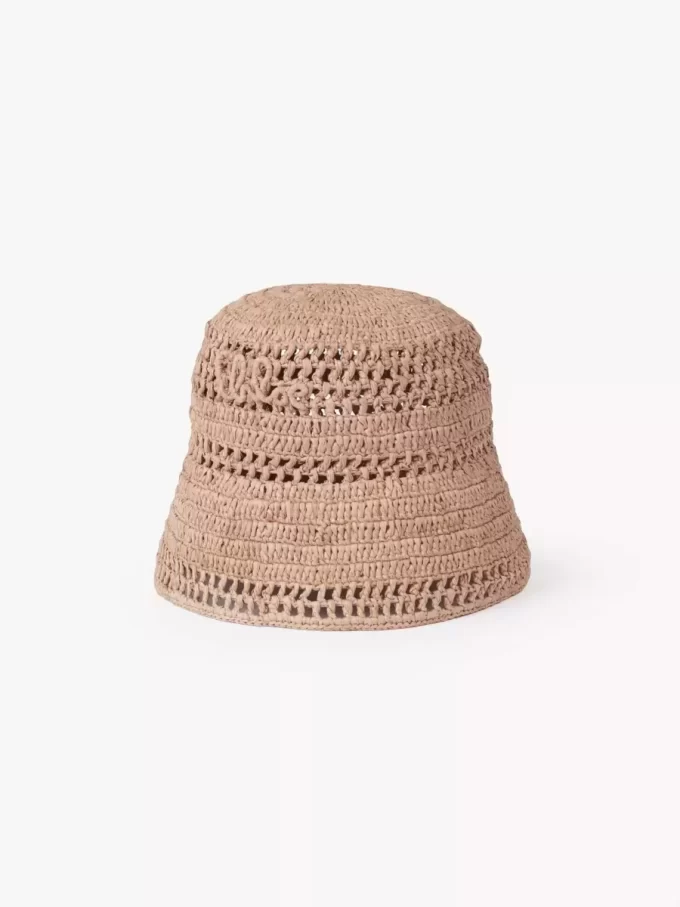 El sombrero de pescador Chloé Sunset en rafia