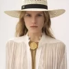 El sombrero Panamá Chloé en paja de palma El sombrero Panamá Chloé en paja de palma