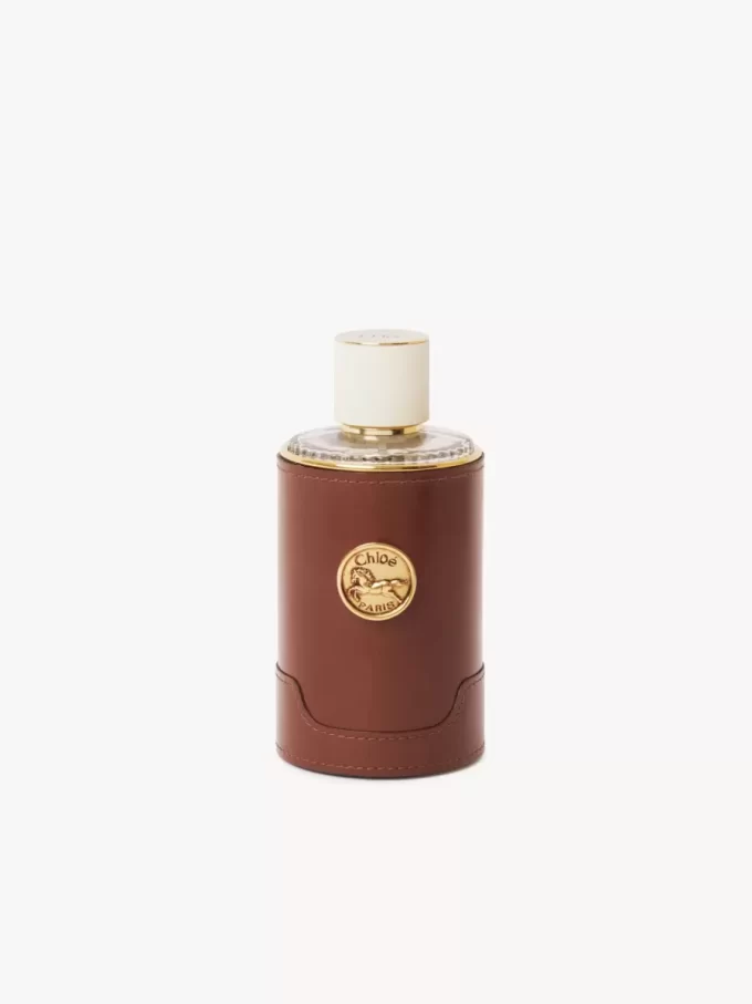 Estuche de perfume en piel brillante Estuche de perfume en piel brillante