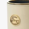 Estuche de perfume en piel brillante