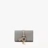 Estuche para llaves con alfabeto en piel granulada Estuche para llaves con alfabeto en piel granulada
