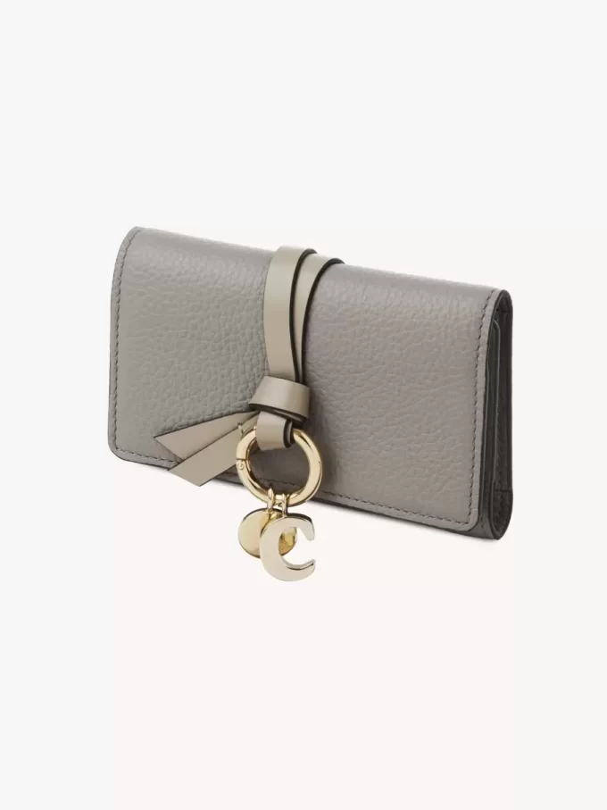 Estuche para llaves con alfabeto en piel granulada Estuche para llaves con alfabeto en piel granulada