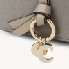 Estuche para llaves con alfabeto en piel granulada Estuche para llaves con alfabeto en piel granulada