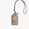 Etiqueta Chloé Symbols Banana en piel metalizada Etiqueta Chloé Symbols Banana en piel metalizada