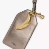 Etiqueta Chloé Symbols Banana en piel metalizada Etiqueta Chloé Symbols Banana en piel metalizada