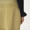 Falda hasta la rodilla en ante Falda hasta la rodilla en ante