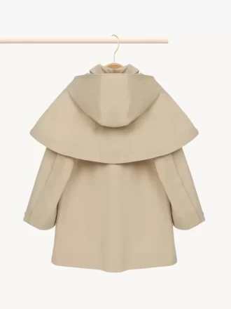 Gabardina con capucha