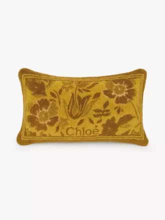 La almohada de playa Chloé Plage en tejido de toalla de algodón
